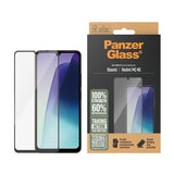 Xiaomi Redmi 14C PanzerGlass Ultra-Wide Fit Skärmskyddsglas - Genomskinlig / Svart Kant