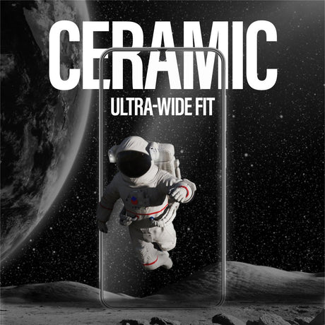 PanzerGlass Samsung Galaxy S25 - Ultra-Wide Fit  Ceramic Skärmskyddsglas - Genomskinlig