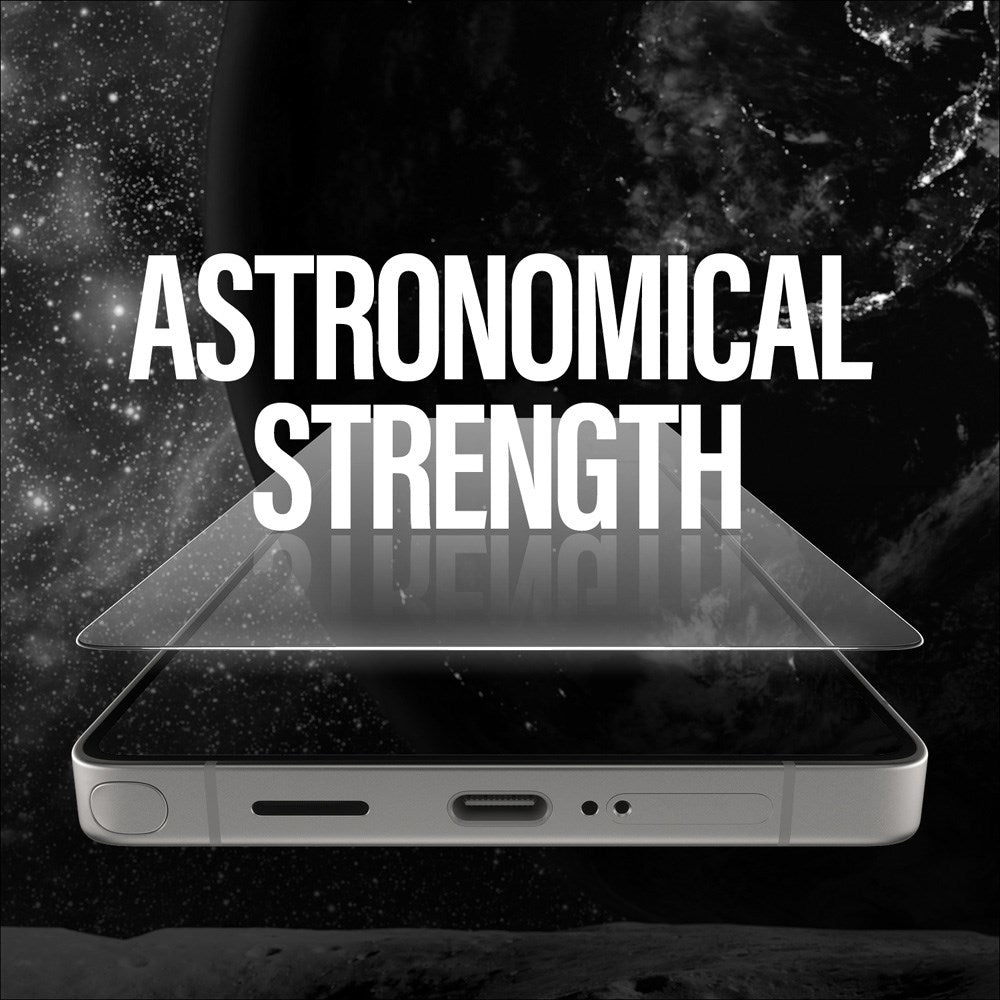 PanzerGlass Samsung Galaxy S25 Ultra - Ultra-Wide Fit Ceramic  Skärmskyddsglas - Genomskinlig