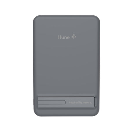 Hune Halcon 5000mAh Powerbank med Trådlös Laddning - MagSafe Kompatibel - Grå