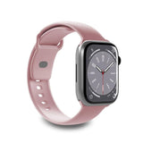 Apple Watch (38/40/SE/41/42mm) Puro ICON Silikon Rem - Rosa