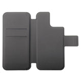 iPhone 12 / 12 Pro / 13 / 14 / 15 Puro Folio Plånboksfodral - MagSafe Kompatibel - Svart