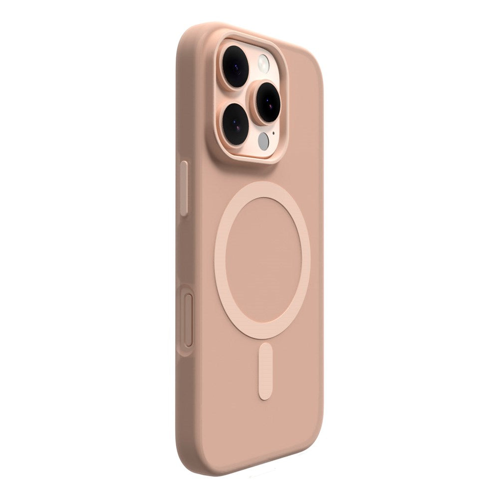 PURO DAYLIGHT Gradient MagSafe Silikon Skal - iPhone 16 Pro - Genomskinlig/Beige