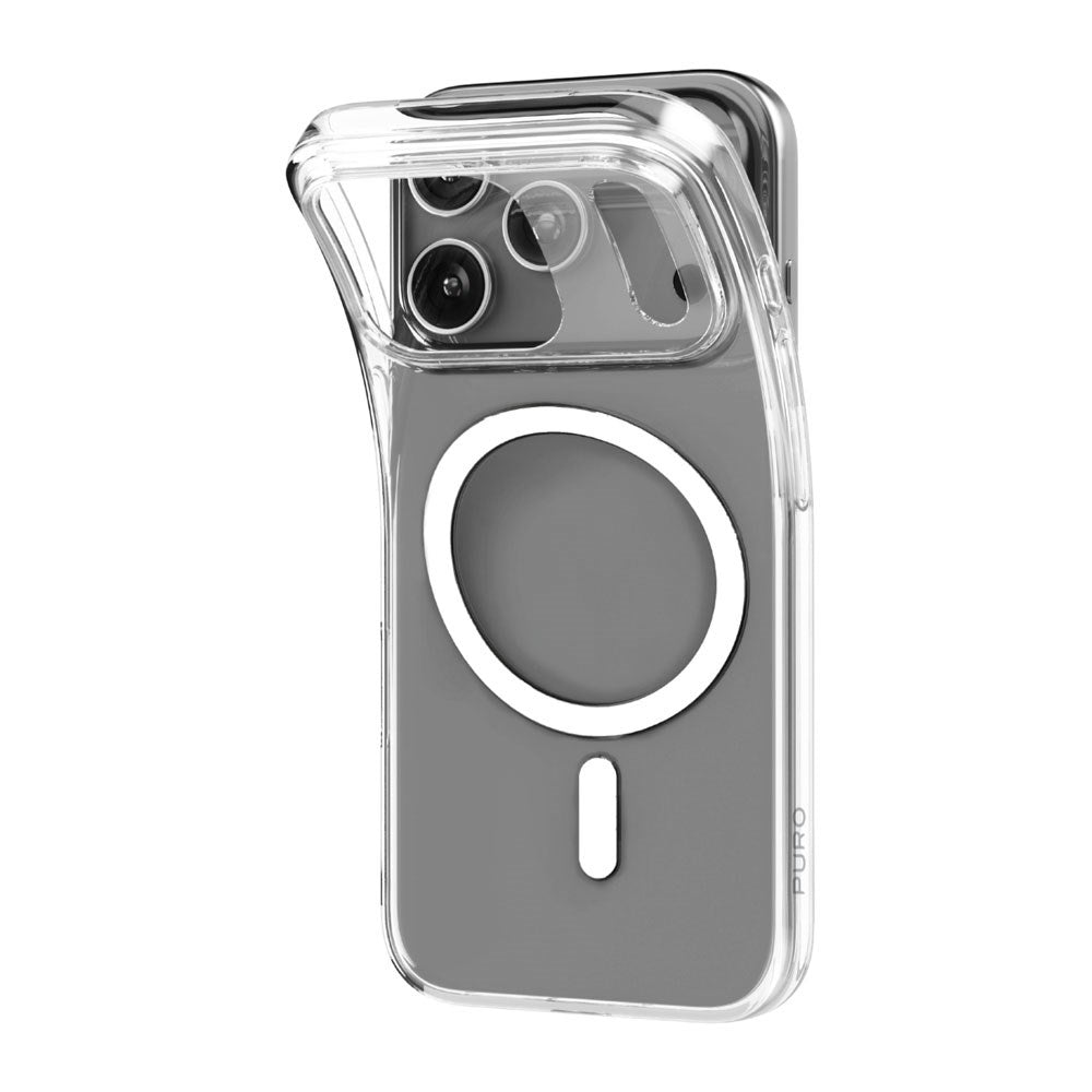 iPhone 17 Pro PURO Ultra Slim Skal 0.3mm - MagSafe Kompatibel - Genomskinlig