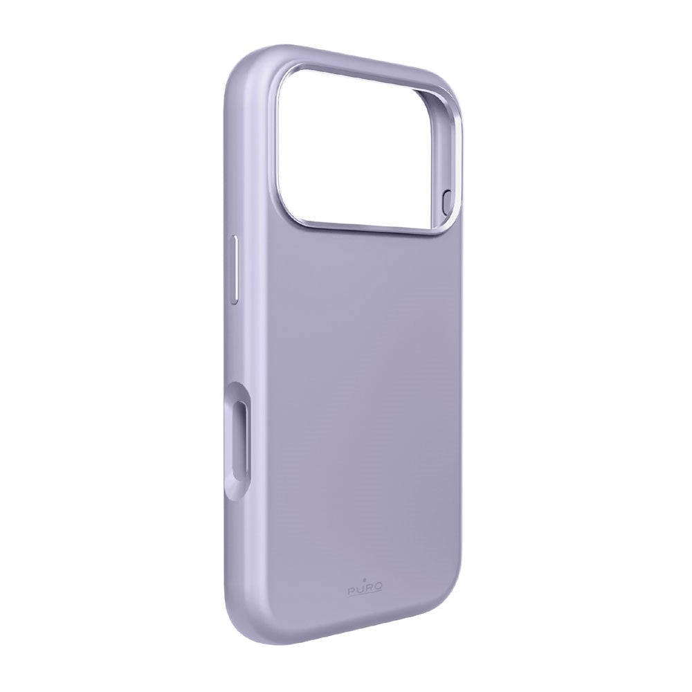iPhone 17 Pro Max PURO ICON MAG PRO Silikon Skal - MagSafe Kompatibelt - Lila