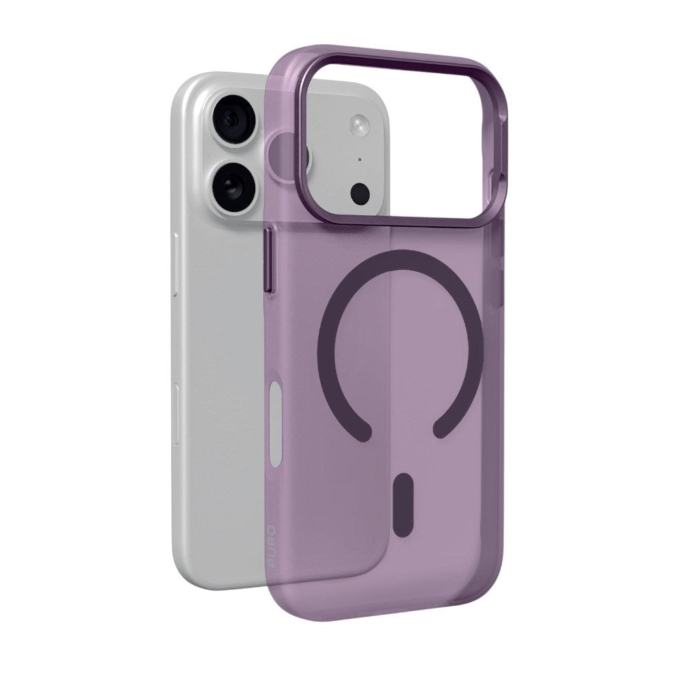 iPhone 18 Pro PURO LIGHTFEEL Skal - MagSafe Kompatibel - Bordeaux
