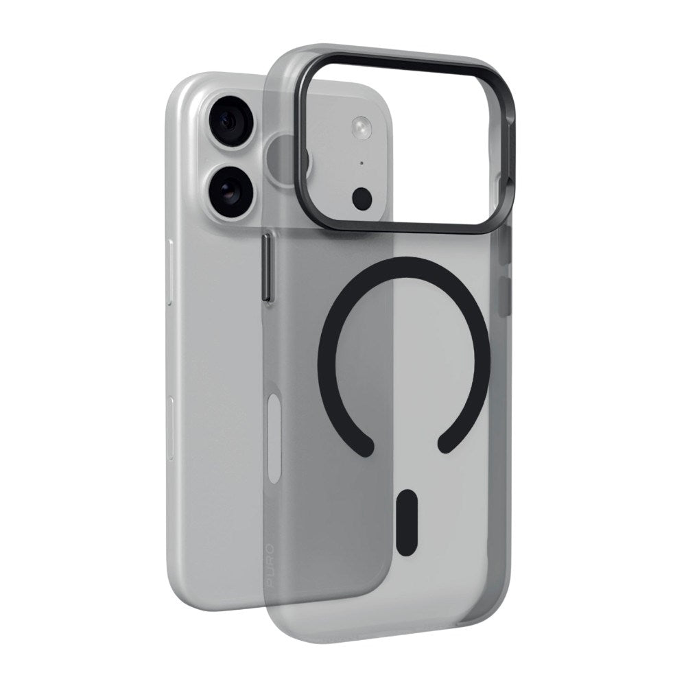 iPhone 18 Pro PURO LIGHTFEEL Skal - MagSafe Kompatibel - Svart
