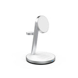 Mobile Origin Qi2 3-i-1 Laddstation 35W - Vit/Silver