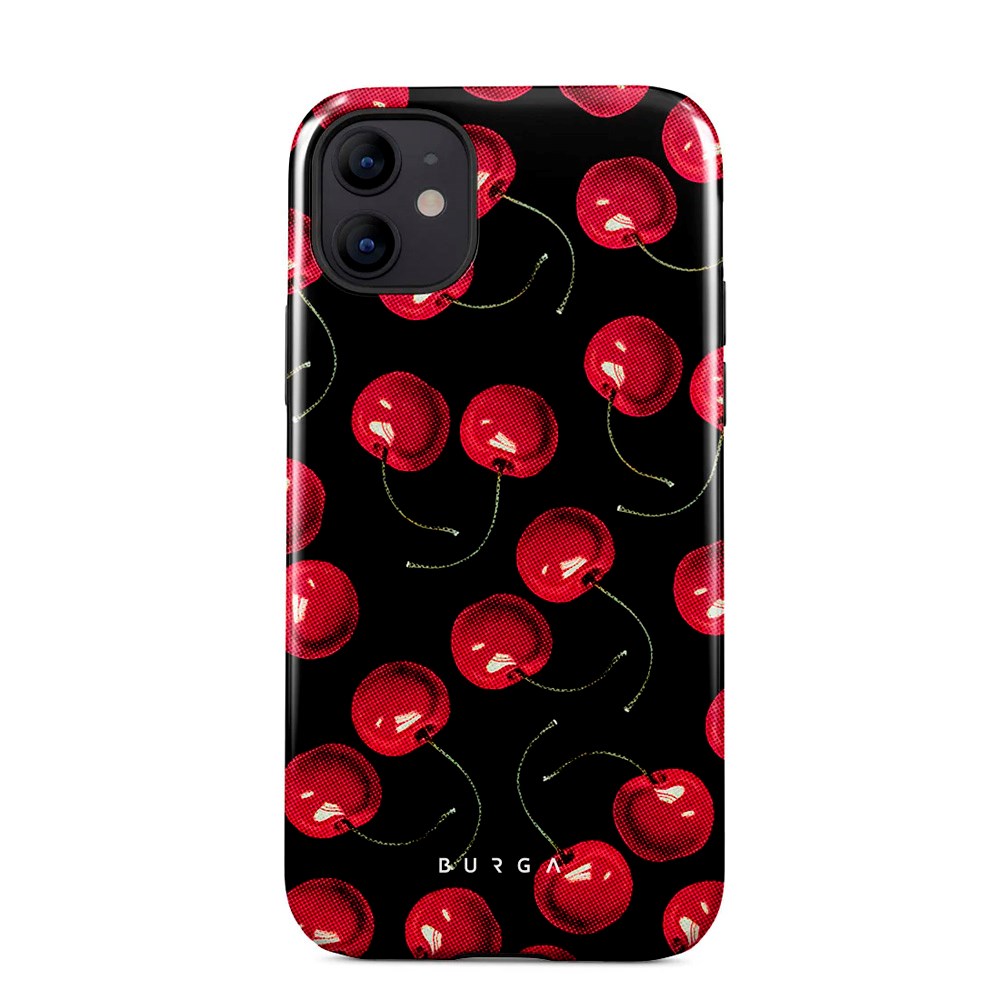 iPhone 12 / 12 Pro Burga Tough Fashion Skal - Cherrybomb