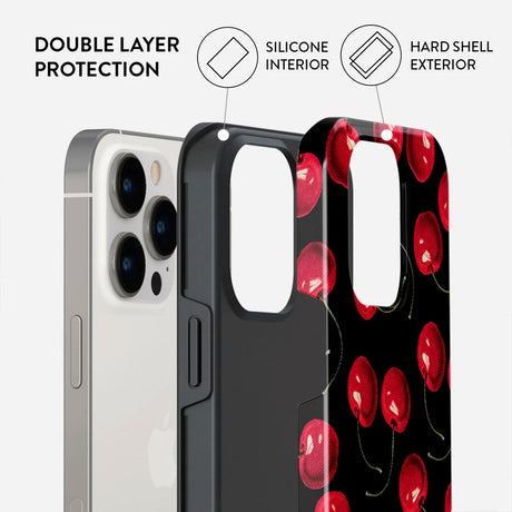 iPhone 13 Pro Burga Tough Fashion Skal - Cherrybomb