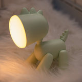 Forever Light Silikon Nattlampa LED - Dinosaur