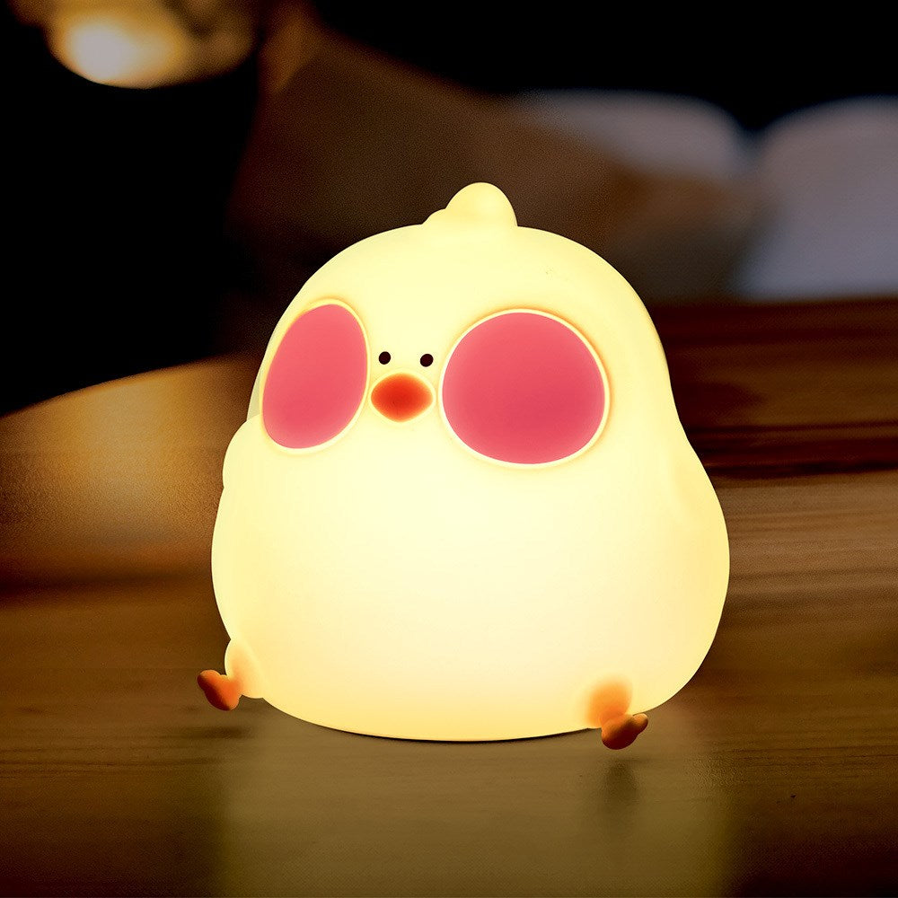 Forever Light Silikon Nattlampa LED - Hungry Chicken