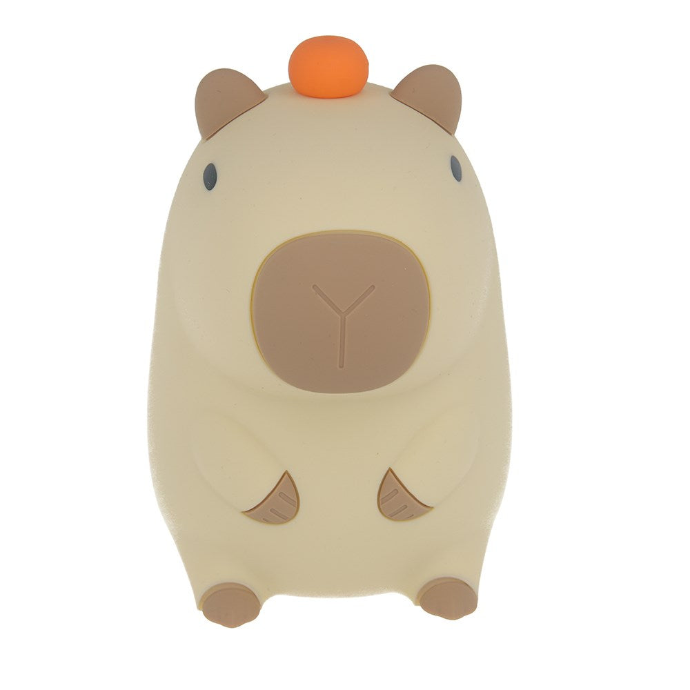 Forever Light Silikon Nattlampa LED - Friendly Capybara