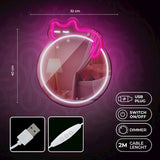 Forever Light LED Neon Ljus Spegel - Katt