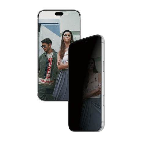 iPhone 18 Pro Max SAFE by PanzerGlass Ultra-Wide Fit Skärmskyddsglas med EasyAligner - Privacy - Genomskinlig