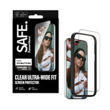 iPhone 18 Pro Max  / 17 Pro Max SAFE by PanzerGlass Ultra-Wide Fit Skärmskyddsglas med EasyAligner - Genomskinlig
