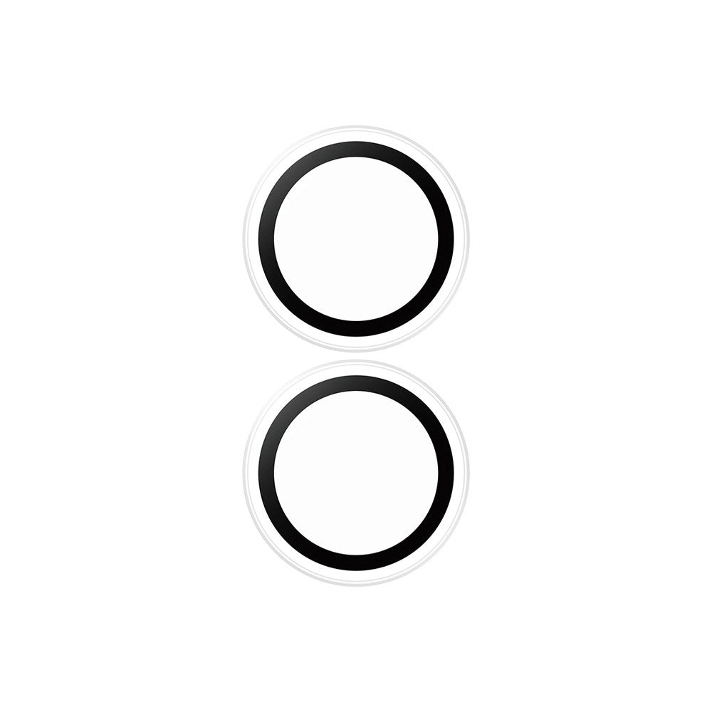 Safe by PanzerGlass iPhone 17 / 16 / 16 Plus Kameralinsskydd - Genomskinlig / Svart