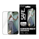 iPhone 18 Pro / 17 Pro SAFE by PanzerGlass Ultra-Wide Fit Skärmskyddsglas med EasyAligner - Genomskinlig