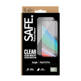 Google Pixel 11 / 11 Pro SAFE by PanzerGlass Ultra-Wide Fit Skärmskyddsglas med EasyAligner - Genomskinlig