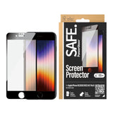 SAFE by PanzerGlass Edge-to-Edge Fit Skärmskydd - iPhone 8/7/6/6s/SE (2020/2022) - Genomskinlig/Svart Kant