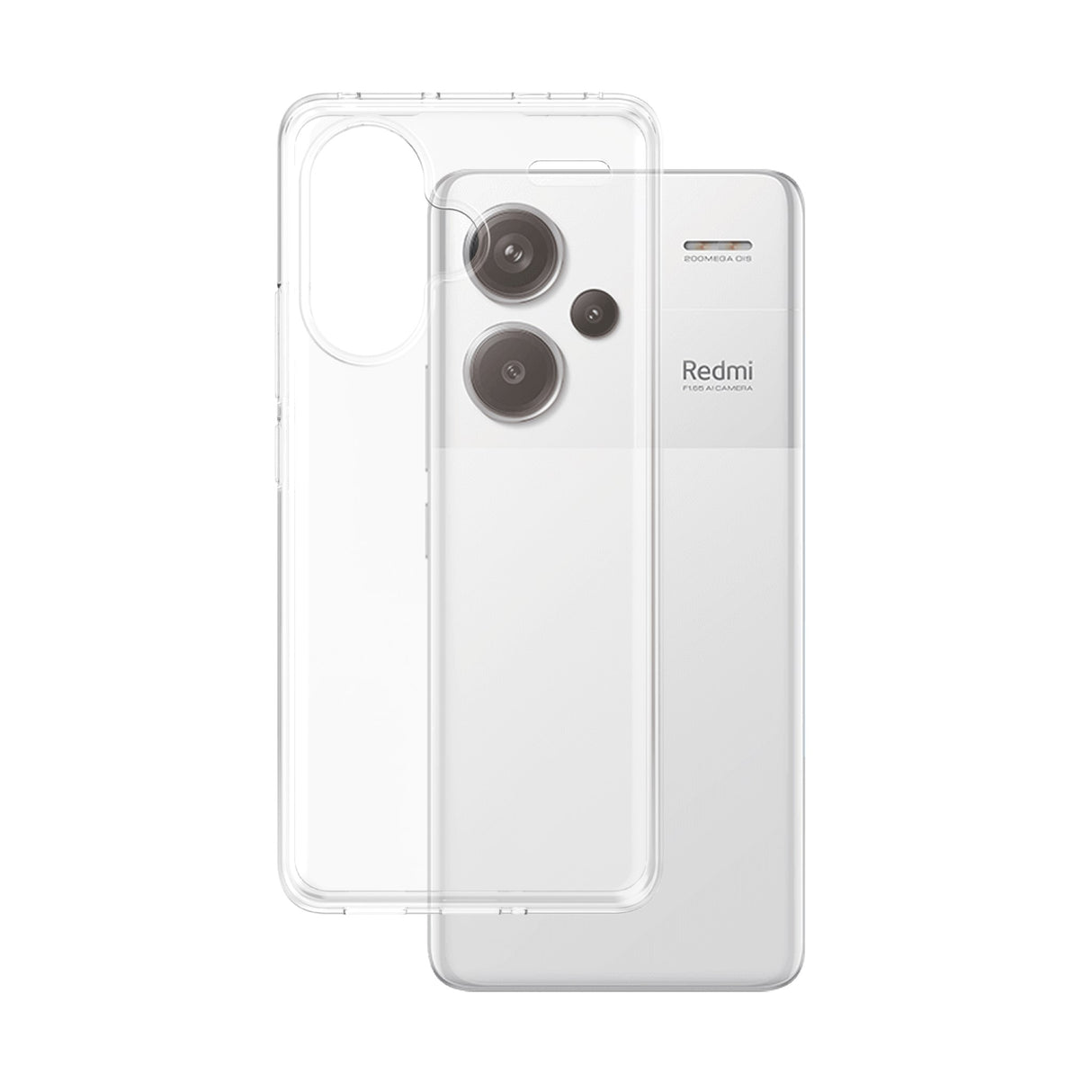 SAFE by PanzerGlass Xiaomi Redmi Note 13 Pro Plus Flexibelt Plast Skal - Genomskinlig