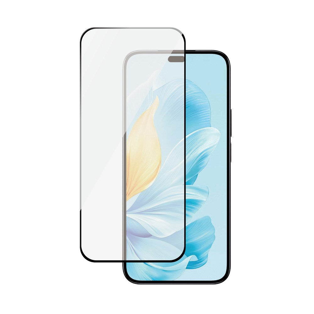 Honor 200 Lite / X8b Safe By PanzerGlass® Ultra-Wide Fit Skärmskydd - Case Friendly - Gold Strength - Genomskinlig / Svart Kant