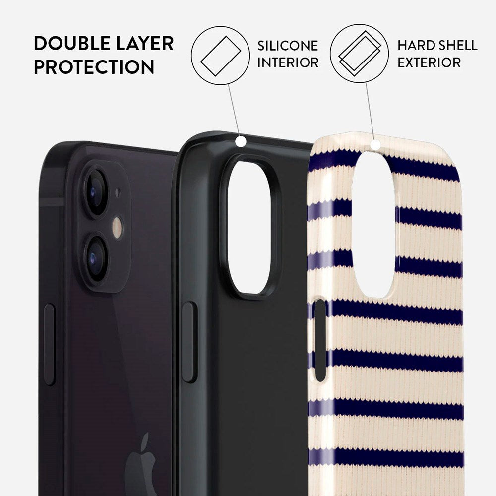 iPhone 12 / 12 Pro Burga Tough Fashion Skal - MagSafe Kompatibel - Old Money