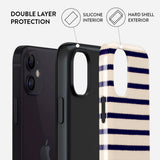iPhone 12 / 12 Pro Burga Tough Fashion Skal - MagSafe Kompatibel - Old Money