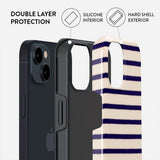 iPhone 14 Burga Tough Fashion Skal - MagSafe Kompatibel - Old Money