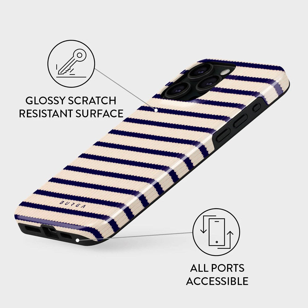 iPhone 15 Pro Burga Tough Fashion Skal - Old Money