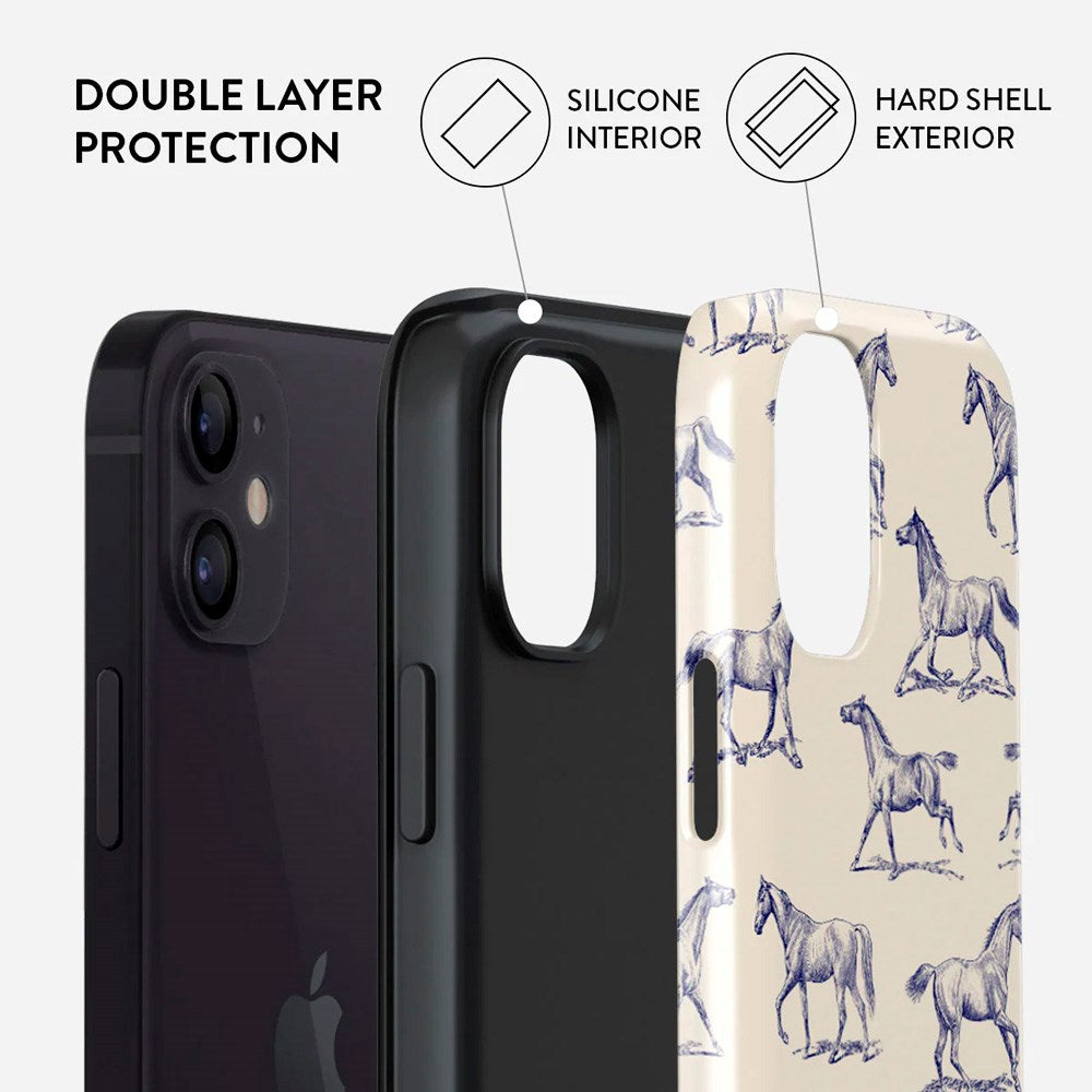 iPhone 12 / 12 Pro Burga Tough Fashion Skal - Derby Race