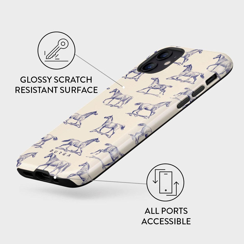 iPhone 12 / 12 Pro Burga Tough Fashion Skal - Derby Race