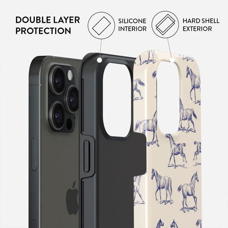 iPhone 15 Pro Burga Tough Fashion Skal - Derby Race