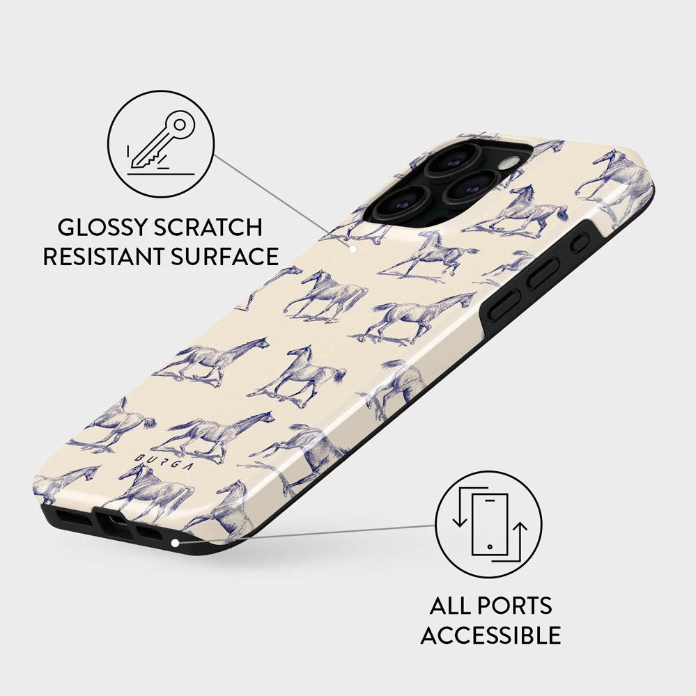iPhone 15 Pro Burga Tough Fashion Skal - Derby Race