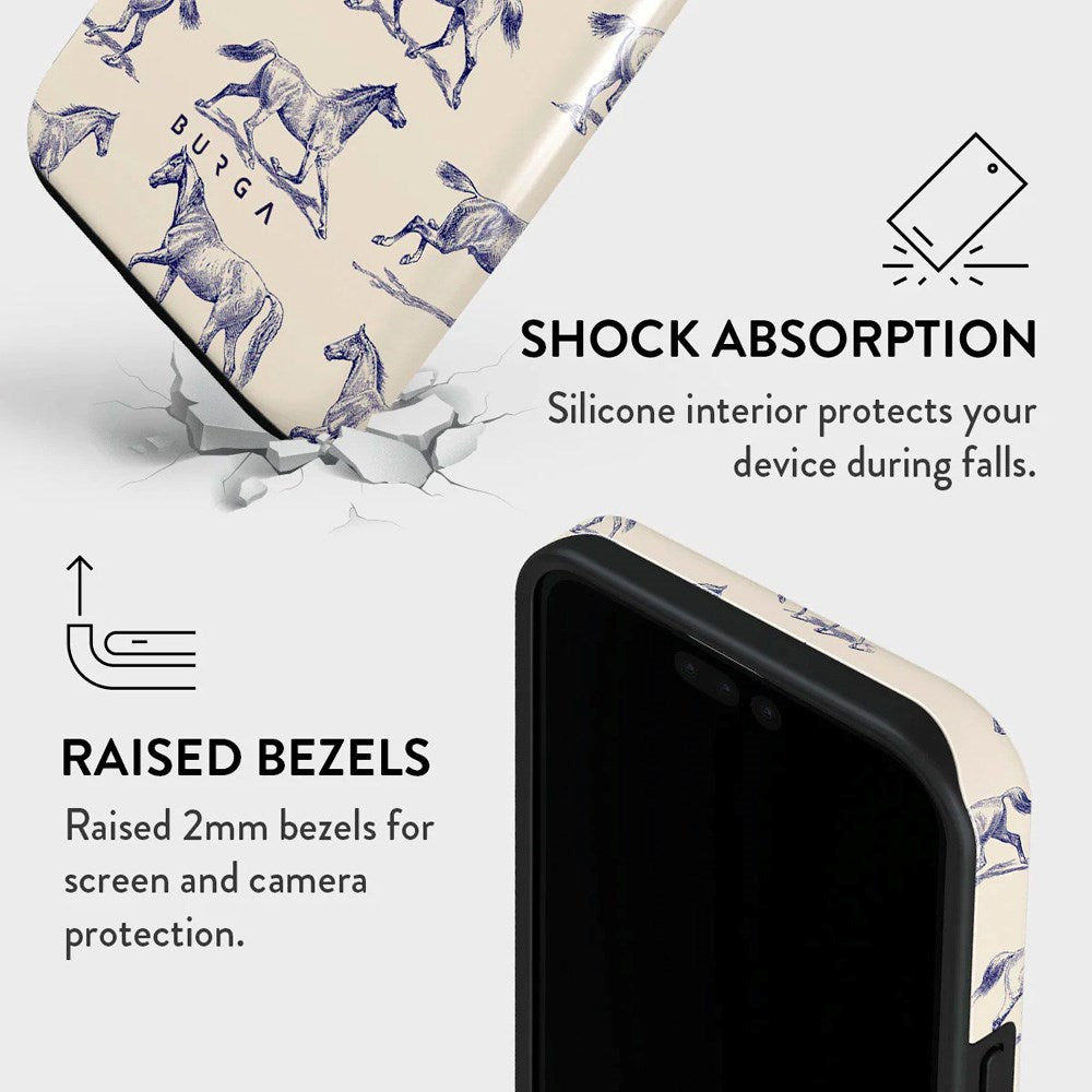 iPhone 15 Pro Burga Tough Fashion Skal - Derby Race