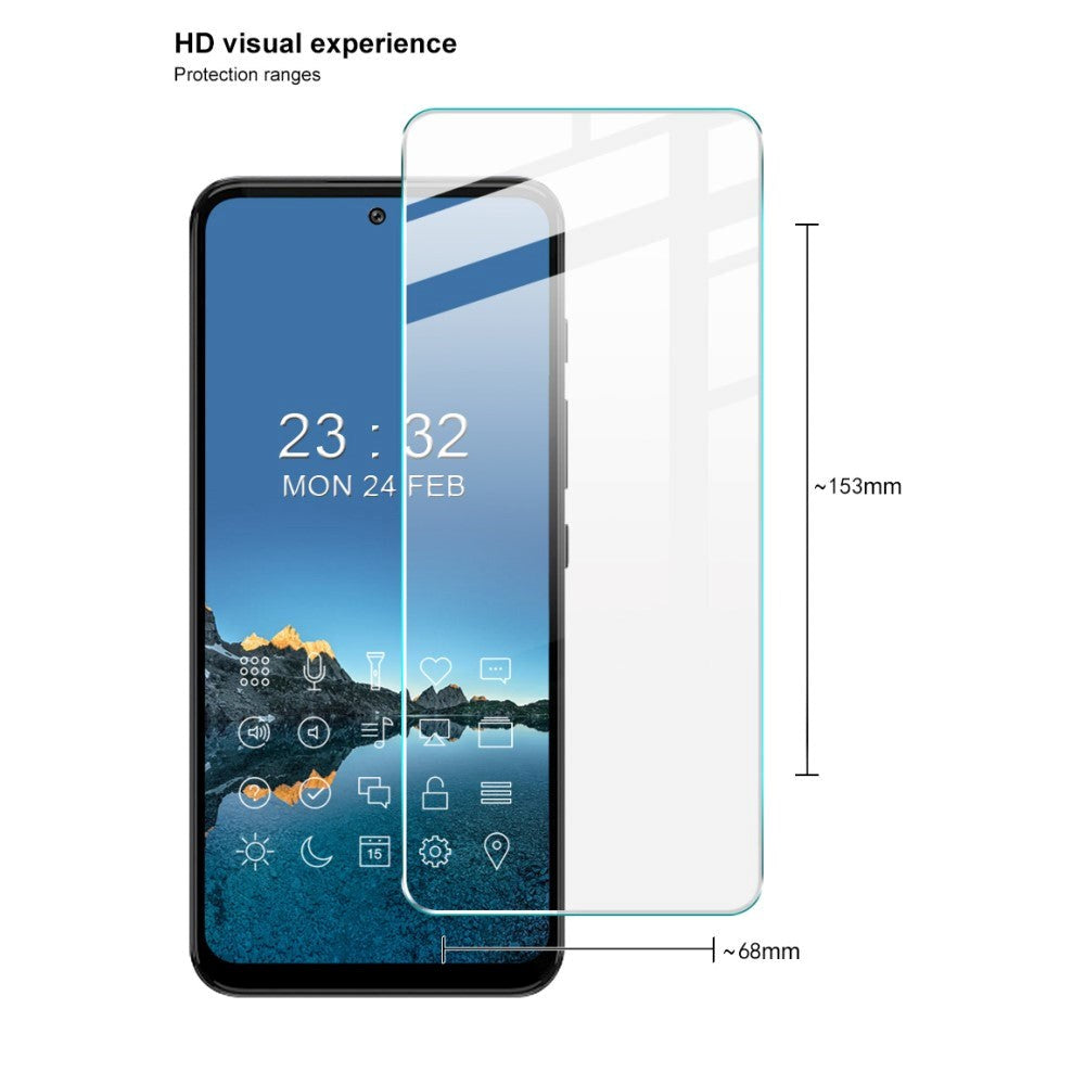 Motorola Moto G31 / G41 / G71 IMAK Skärmskydd Härdat Glas - Skalvänligt - Skärmskydd - Transparent