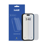 iPhone 16 / 15 / 15 Pro Holdit Skärmskydd Härdat Glas - Case Friendly - Transparent