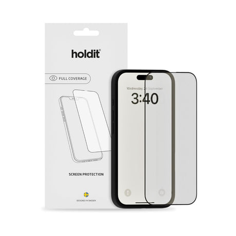 Samsung Galaxy A35 (5G) / A55 (5G) Holdit Skärmskydd Härdat Glas 9H - Svarta Kanter