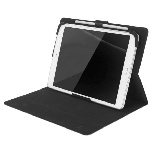 Universal Surfplatta 9-9.7" Tucano Soft Facile Folio Fodral med Stativfunktion - Svart