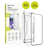 iPhone 18 Pro Mobile Origin Screen Guard Skärmskyddsglas med Easy Applicator - Genomskinligt