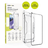 iPhone 18 Pro Max Mobile Origin Screen Guard Skärmskyddsglas med Easy Applicator - Genomskinligt