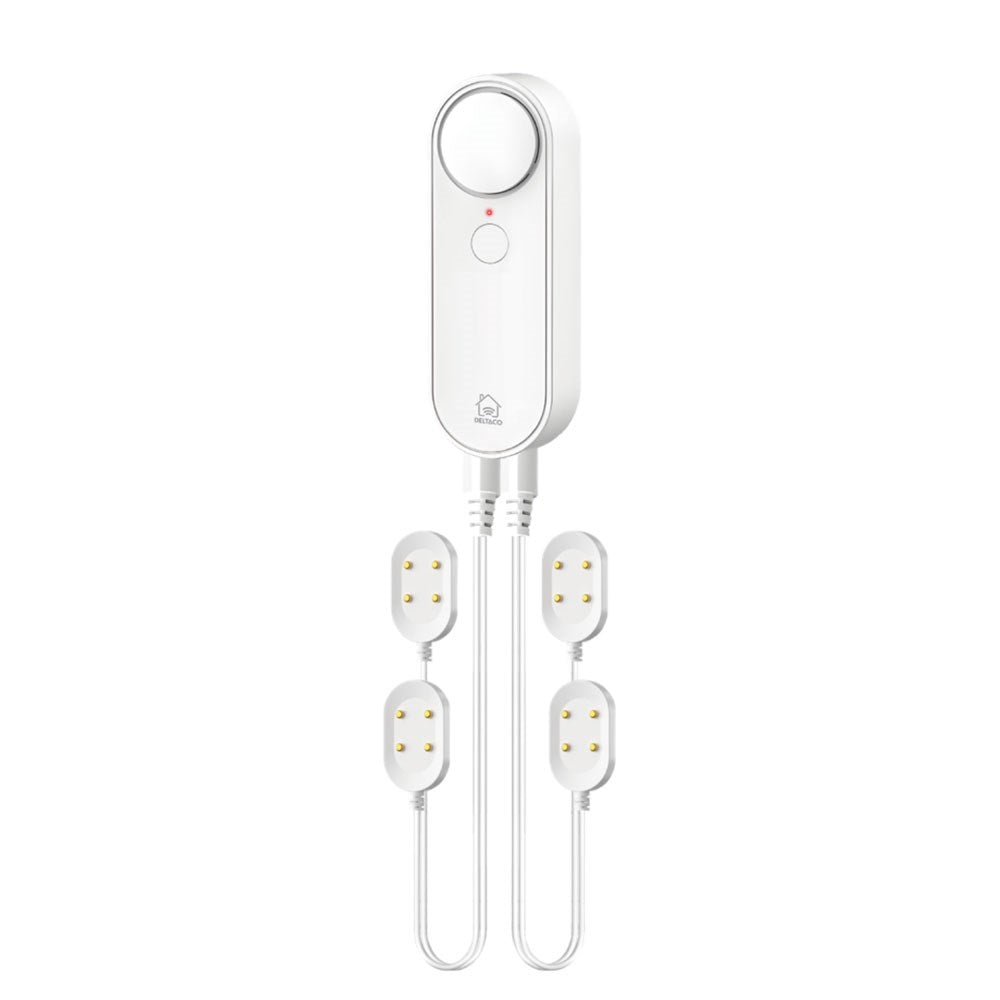 Deltaco Smart Home Vattenläckage Sensor - Vit