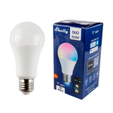 Shelly Duo E27 RGBW Smart Bulb - Vit