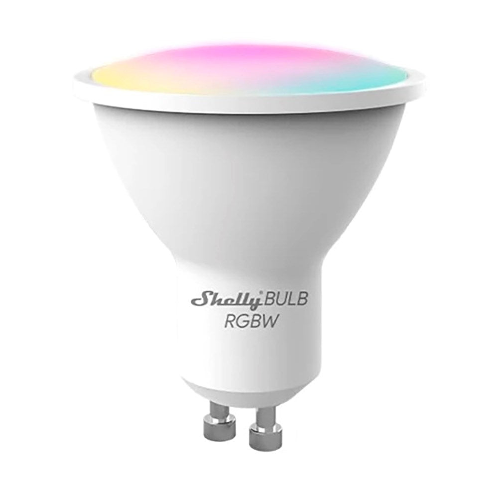 Shelly Duo GU10 RGBW Smart Bulb - Vit