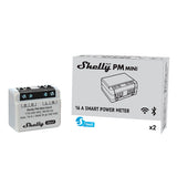 Shelly Plus PM Mini (Gen3) Smart Power Meter - Grå