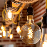 Shelly Vintage G125 Smart Bulb - Brun