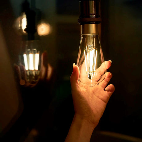 Shelly Vintage ST64 Smart Bulb - Vit