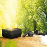 SBS Kobo Solar Twin True Wireless In-Ear Hörlurar med Solar Charging - Svart