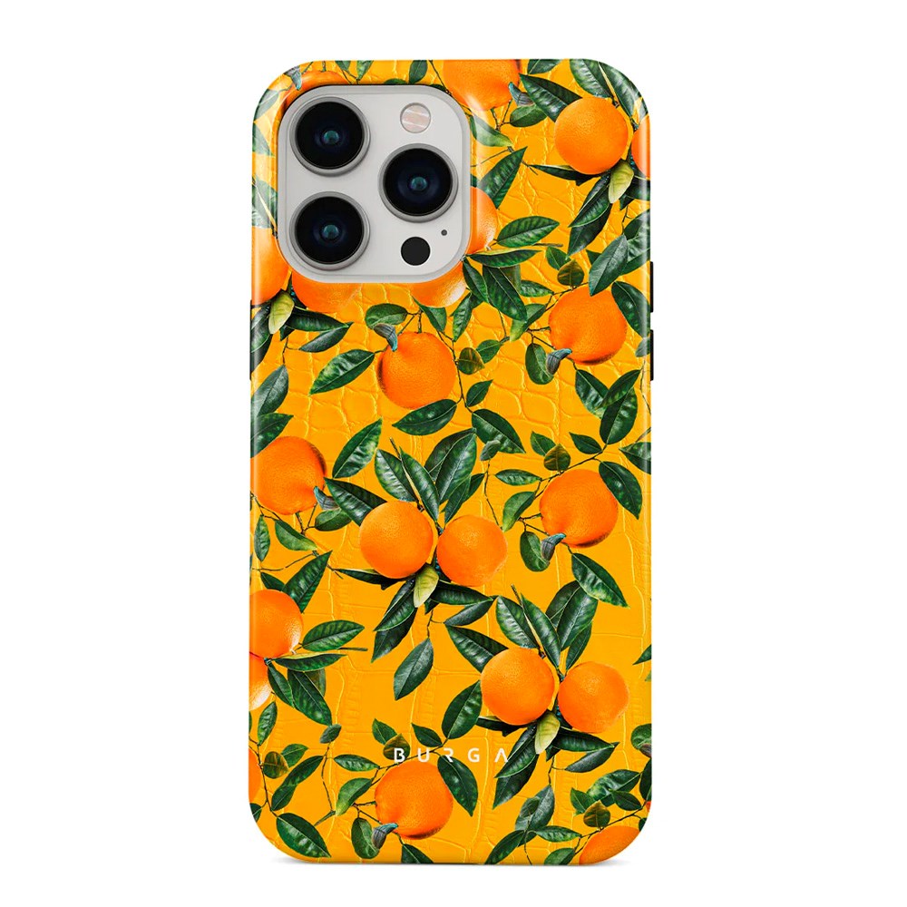 iPhone 11 Burga Tough Fashion Skal - Orange Lemonade