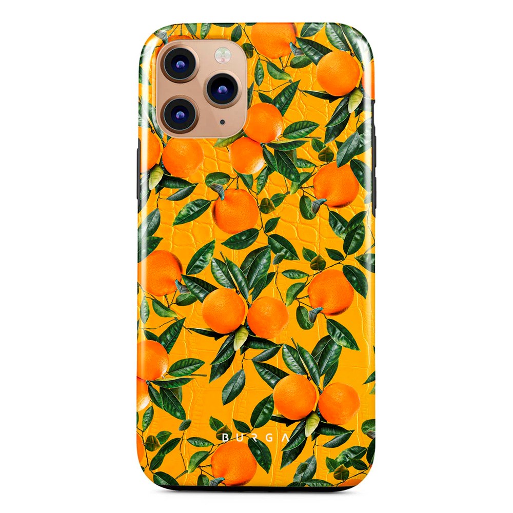 iPhone 11 Pro Burga Tough Fashion Skal - Orange Lemonade